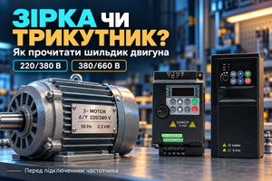 Звезда или треугольник: как правильно прочитать шильдик двигателя 220/380 В и 380/660 В перед подключением частотника
