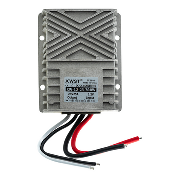 Підвищувальний DC-DC перетворювач XWST 12V в 28V 25A 700W (XW-12-28-700W)