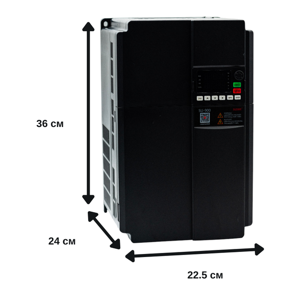 Частотний перетворювач 22 кВт 3ф/380В (Вхід 380В, Вихід 380В) SUSWE