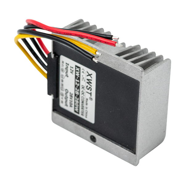 DC-DC преобразователь XWST 12V-28V 15A 420W (XW-12-28-420W) повышающий герметичный