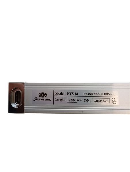 Оптическая линейка NTS-M 750 мм, 0.005 мм, TTL, DB9, кабель 3 м, комплект (крепеж + защита)